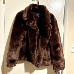 Faux Fur Soft Coat